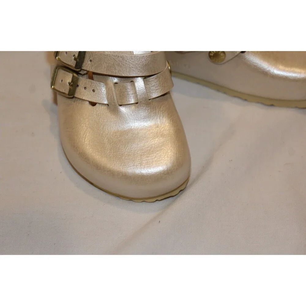 BIRKENSTOCK KAY GOLD GRACEFUL PEARL SLIP ON SHOES‎ SANDALS EU 27 US 9-9.5